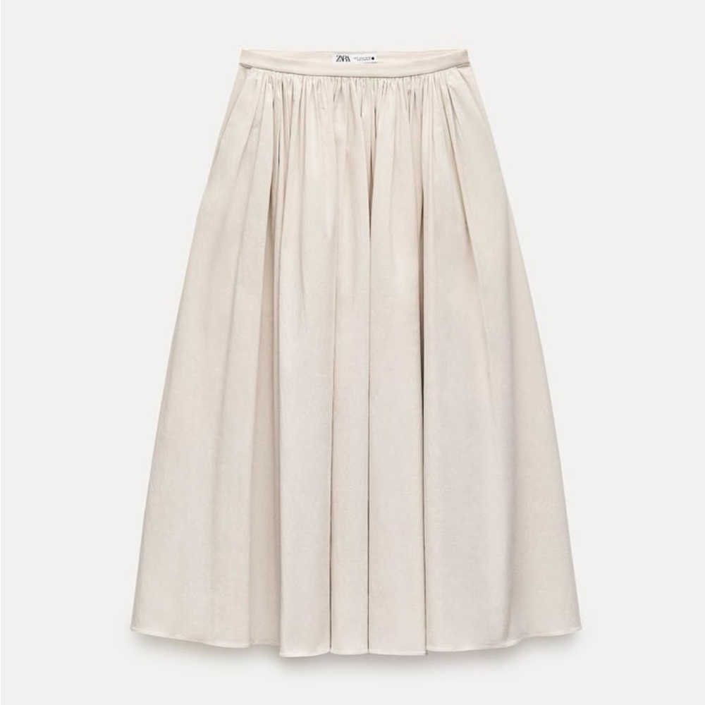 Zara Ruffly Waist Skirt - XL - Worn Once